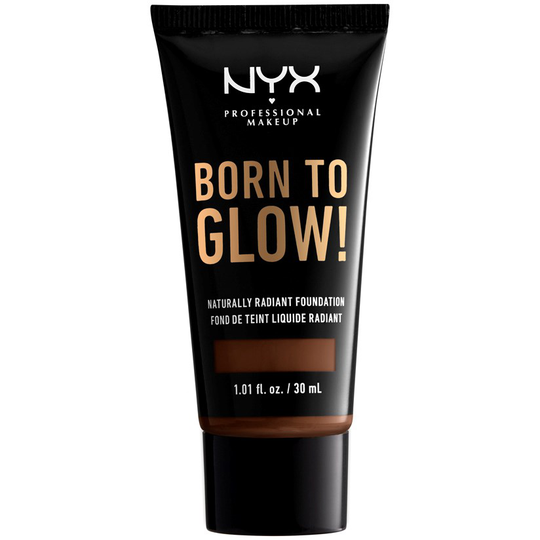 NYX PROFESSIONAL MAKEUP Born To Glow Naturally Radiant Foundation Deep
