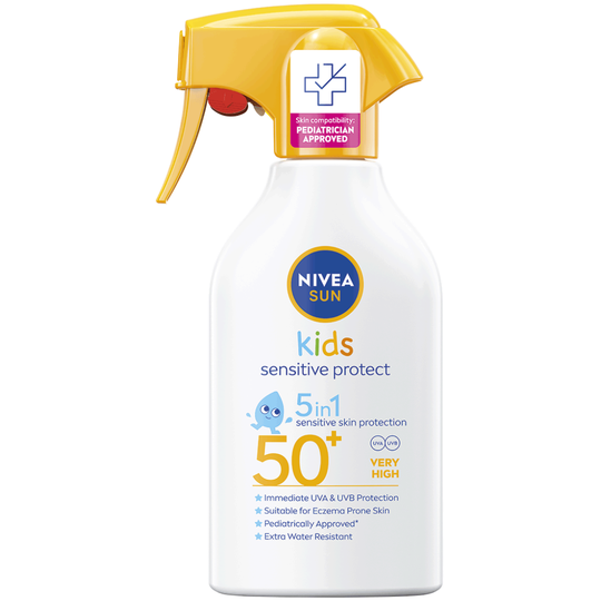 NIVEA Sun Kids Sensitive Trigger Protect & Play Sun Spray SPF 50+ 270