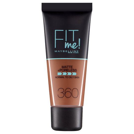 Maybelline Fit Me! Matte & Poreless Foundation 30 ml (olika nyanser) - 360 Mocha
