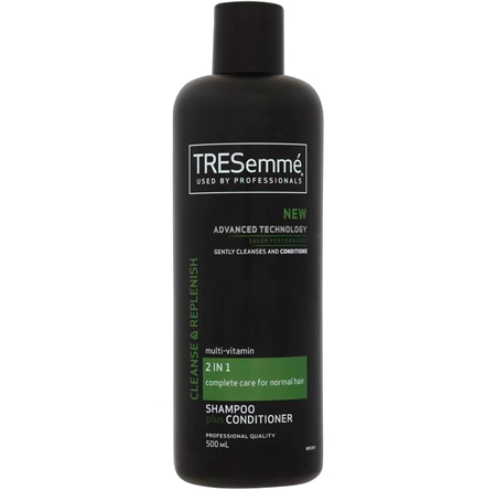 TREsemmé Cleanse & Replenish 2in1 Shampoo + Balsam - 500ml