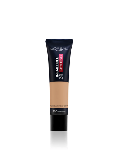 Infaillible 24H Matte Cover Foundation 290 Golden Amber