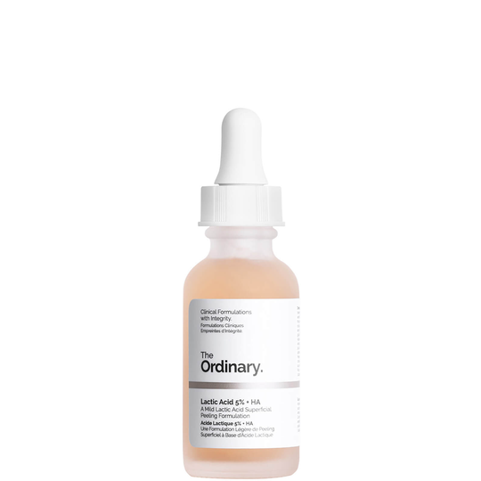 The Ordinary Lactic Acid 5% + HA 2% Superficial Peeling Formulation 30 ml