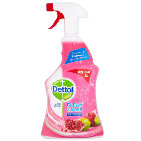 Dettol Rena & Färsk Multipurpose Rengöringsspray - 1 L