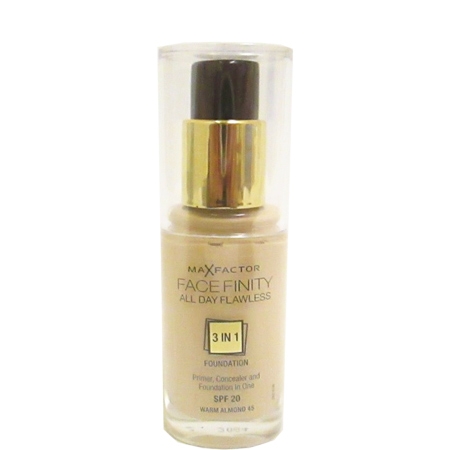 Max Factor Facefinity 3in1 Foundation - Warm Almond 45