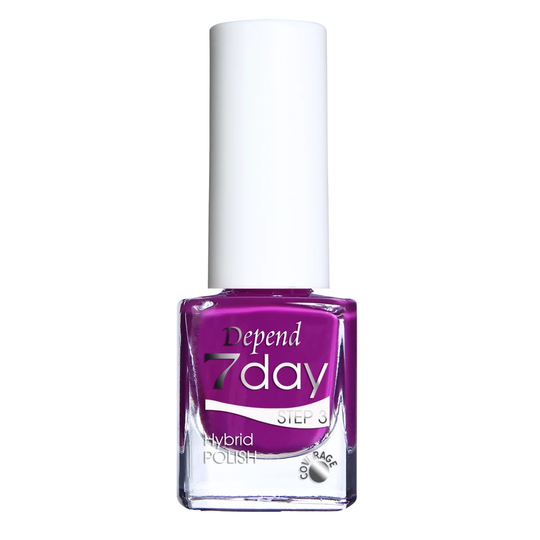 7 Day Hybrid Nail Polish 70015 Zap up Neon