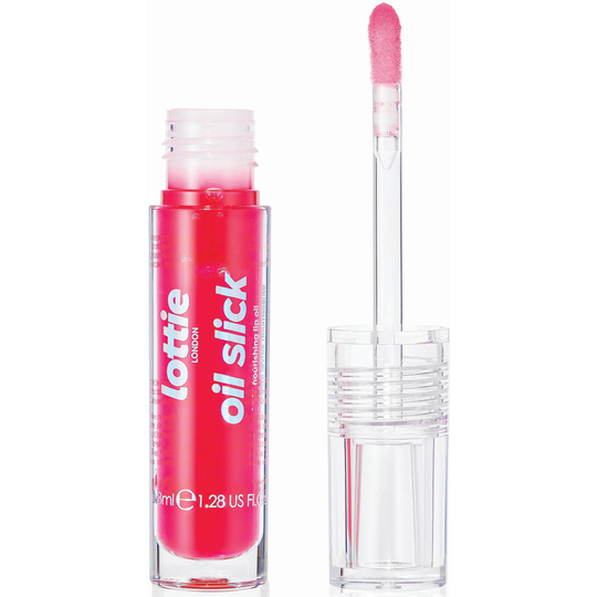 Lottie London Oil Slick Lip Oil 3.8ml (Various Shades) - Strawberry Dreams