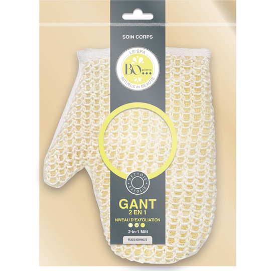 BO Paris Beauty Care Massage Glove Sisal