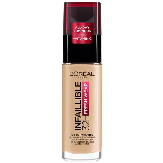 L'Oréal Paris Infallible 24hr Freshwear Liquid Foundation (Various Shades) - 100 Linen