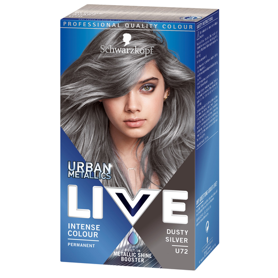 Schwarzkopf LIVE Intense Color U72 Dusty Silver