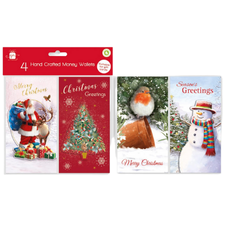 Giftmaker Julkort - 4 PCS