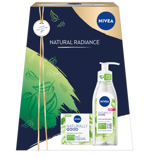 NIVEA Giftpack Natural Radiance 190 ml