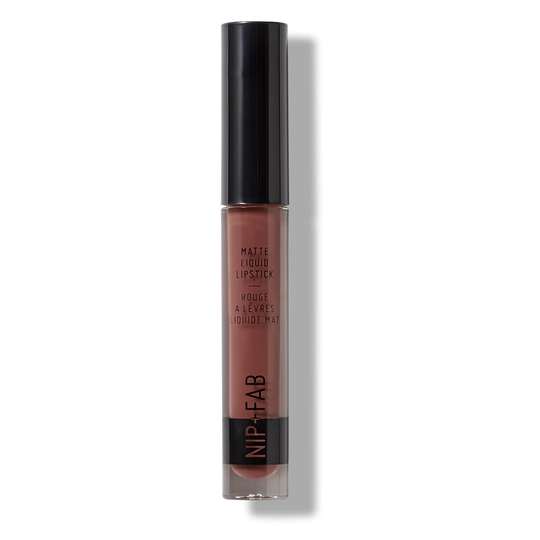 NIP + FAB Make Up Matte Liquid Lipstick 2,6 ml (olika nyanser) - Brownie