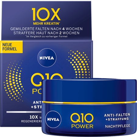 Nivea Q10 Power Firming Nattkräm - 50ml