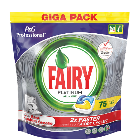 Fairy Platina Allt I Ett Diskförluster - 75 PCS