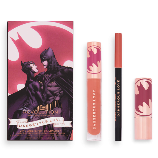 Makeup Revolution DC X Revolution Dangerous Love Lip Kit