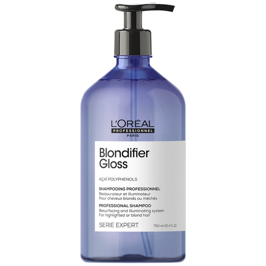 L'Oréal Professionnel Serie Expert Blondifier Gloss Shampoo for Highlighted or Blonde Hair 750 ml