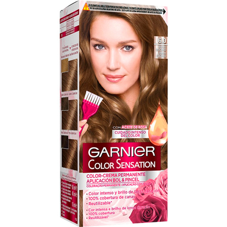 Garnier Färg Förnimmelser Hårfärg - 6.0 Mörk Blond