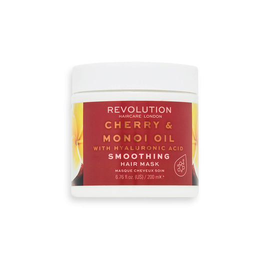 Revolution Haircare Smoothing Cherry and Manoi Oil with Hyaluronic Acid Hair Mask 200ml
