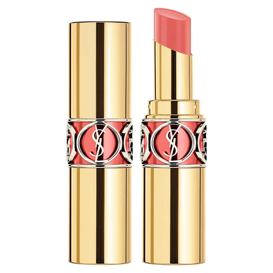 Yves Saint Laurent Rouge Volupte Shine Lipstick (olika nyanser) - 15 Corail Intuitive