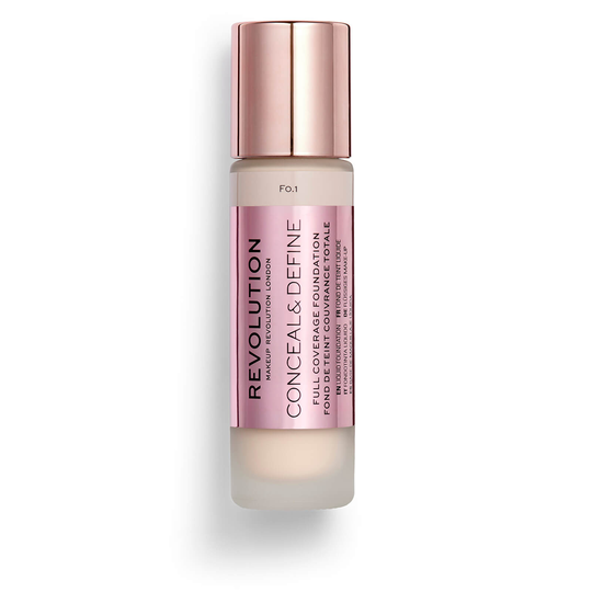 Revolution Conceal & Define Foundation (olika nyanser) - F0.1