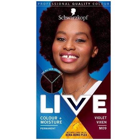 Schwarzkopf Live Permanent Hårfärg - M09 Violet Vixen