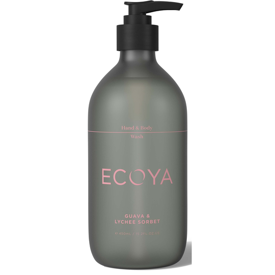Ecoya Hand & Body Wash Guava & Lychee 450 ml