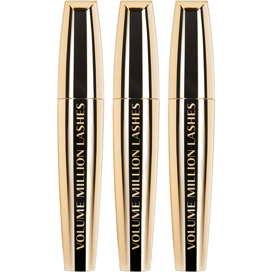 Loreal Paris Volume Million Lashes Black x 3