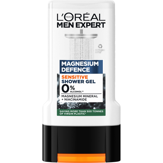 Loreal Paris Men Expert Magnesium Defense Sensitive Shower Gel 300 ml