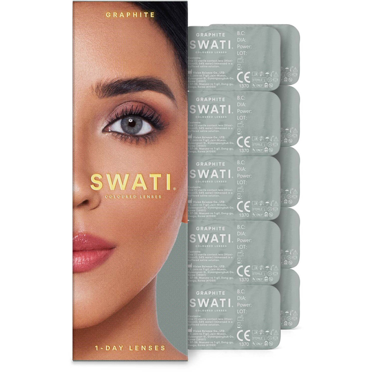 SWATI Cosmetics 1-Day Lenses Graphite