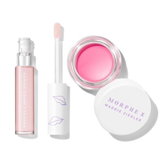 Morphe X Maddie Ziegler - Pink About It Lip & Cheek Duo