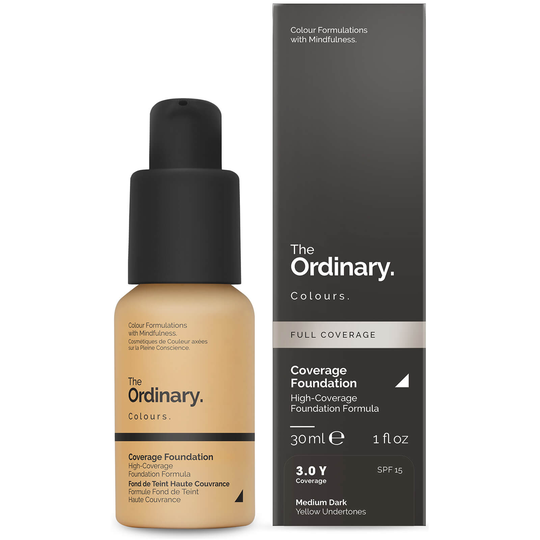 The Ordinary Coverage Foundation with SPF 15 by The Ordinary Colours 30 ml (olika nyanser) - 3.0Y