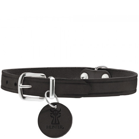 Hunter Aalborg Läder Halsband - Str. 37