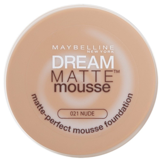 Maybelline New York Dream Matte Mousse Foundation 21 Nude