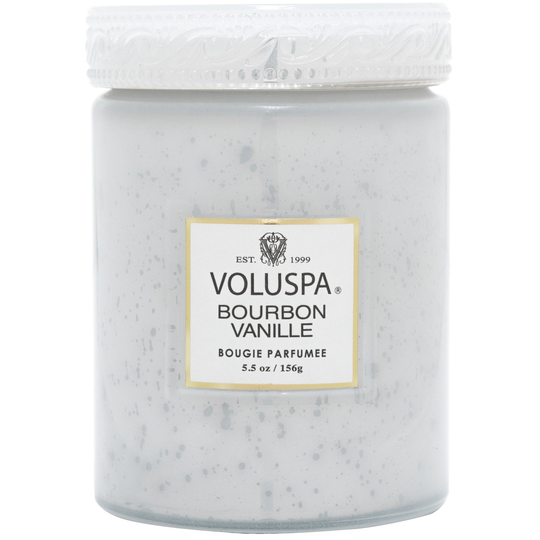 Voluspa Vermeil Small Jar with Lid Bourbon Vanille