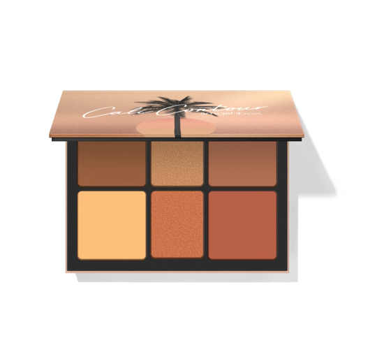 Cali Contour & Highlighter Face Palette Medium/Dark