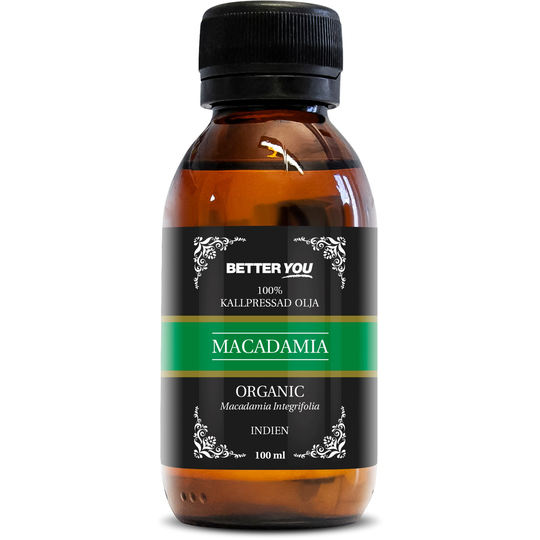 Better You EKO Kallpressad Macadamianolja 100 ml