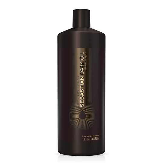 Sebastian Dark Oil Lightweight Jojoba and Argan Oils Shampoo, 33.8 Fl Oz
