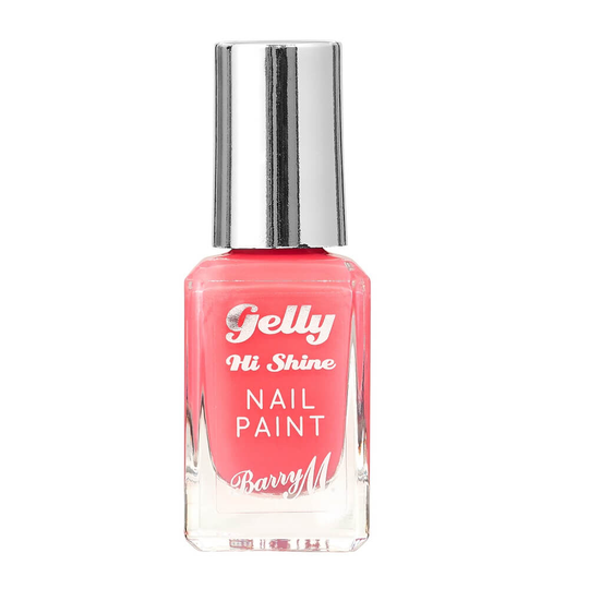 Barry M Cosmetics Gelly Hi Shine Nail Paint 10ml (Various Shades) - Pink Grapefruit