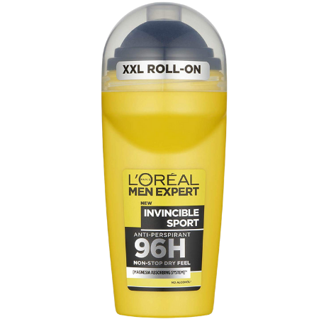 LOreal Men Expert Oövervinnerlig Sport Deo Roll-On - 50 Ml