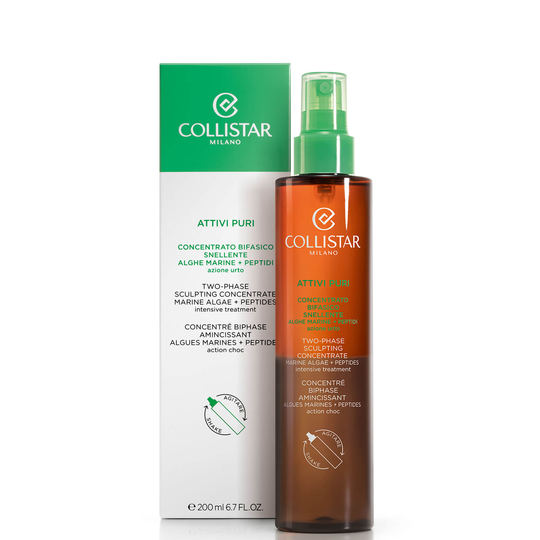 Collistar Pure Actives Two-Phase Sculpting Concentrate Marine Algae and Peptides Intensive Treatment 200ml