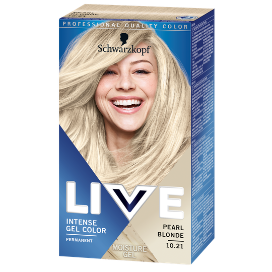 Schwarzkopf LIVE Intense Gel Color 10.21 Pearl Blond