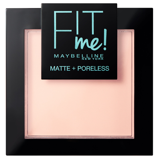 Maybelline Fit Me Matte & Poreless Powder (olika nyanser) - 102 Fair Ivory