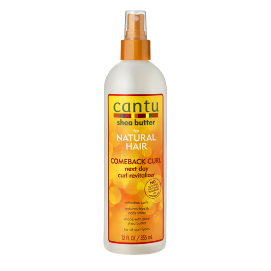 Cantu Shea Butter Natural Hair Comeback Curl Next Day Curl Revitalizer