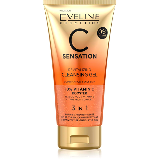 Eveline Cosmetics C Sensation Cleansing Wash Gel 3in1 150 ml
