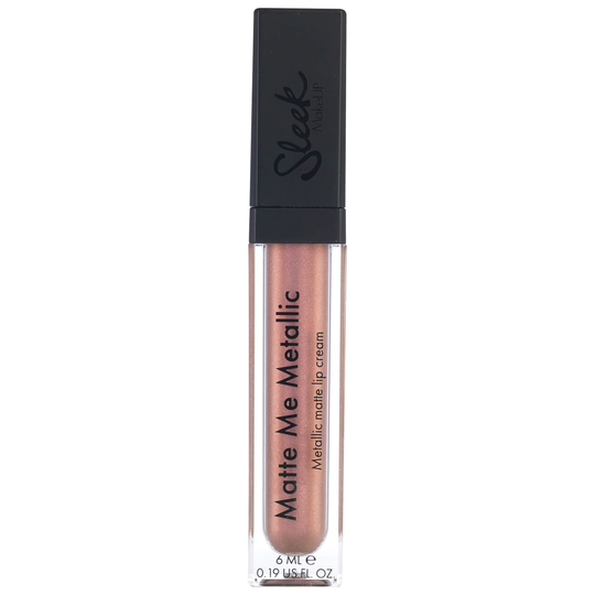 Sleek MakeUP Metallic Matte Me Liquid Lipstick 6 ml (olika nyanser) - Volcanic