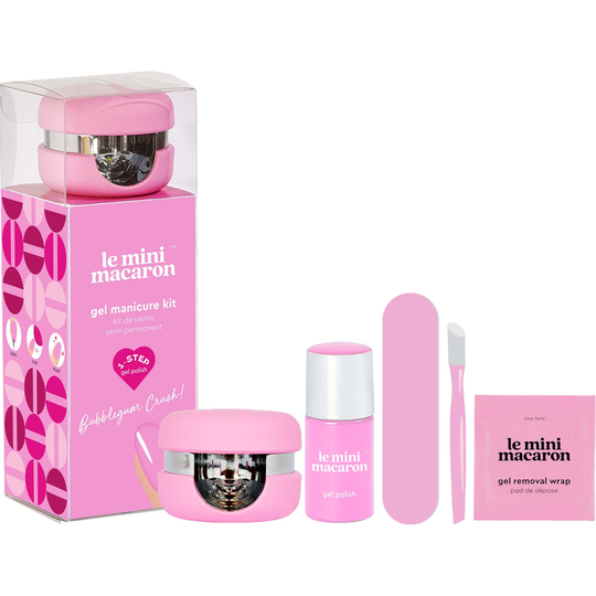 Le Mini Macaron Manicure Kit Bubblegum Crush