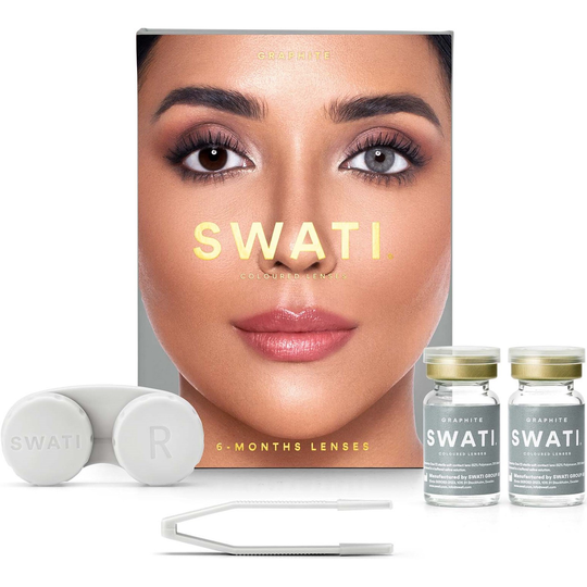 SWATI Cosmetics 6-Months Lenses Graphite