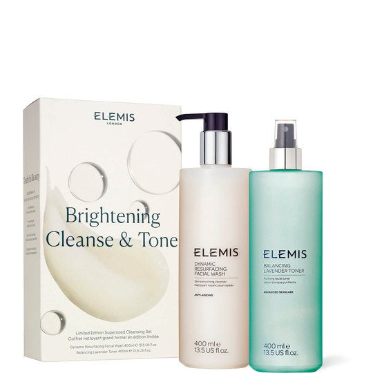 Elemis Brightening Cleanse and Tone Supersized Duo