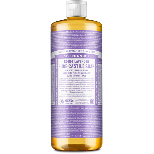 Dr. Bronner's Liquid Soap Lavender 945 ml