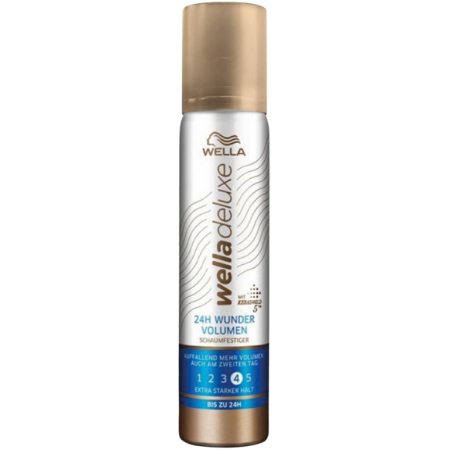 Wella Deluxe Resestorlek Volym Hårmousse - 75 Ml
